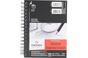 Artist Series Universal Sketch Wire Bound Pads Size: 5.5" x 8.5"