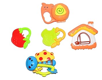 baby rattles and squeeze toys