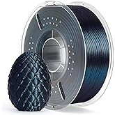 ELEGOO PLA Filament 1.75mm Galaxy Black 1KG, Shiny 3D Printer Filament Dimensional Accuracy +/- 0.02mm, 1kg Spool(2.2lbs) 3D 