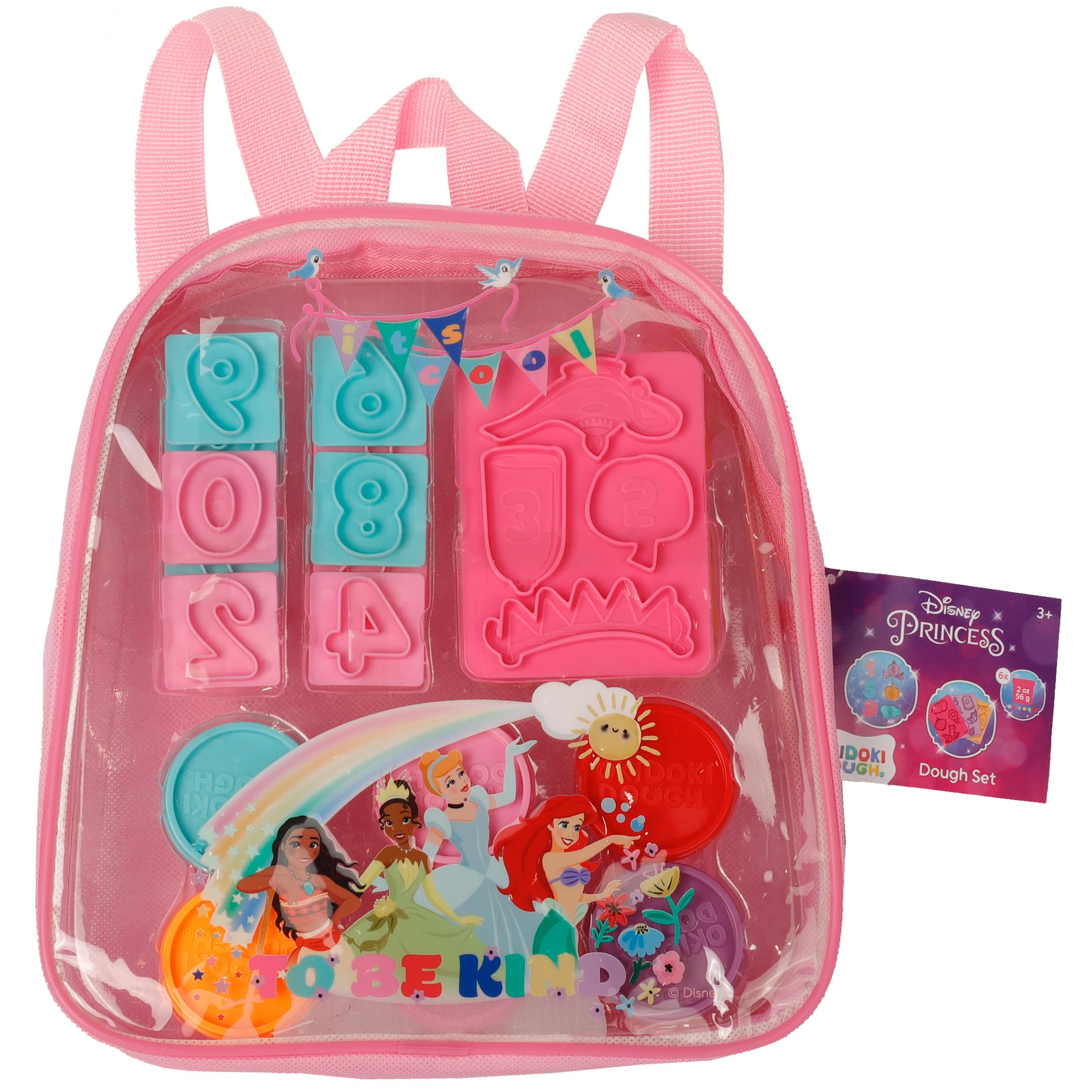 Disney DP60156 Princess Sonido Infantil en Mochila, Pink