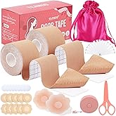TEAWOO Boob Tape Kit - BoobTape for Breast Lift, Body Tape for A-G