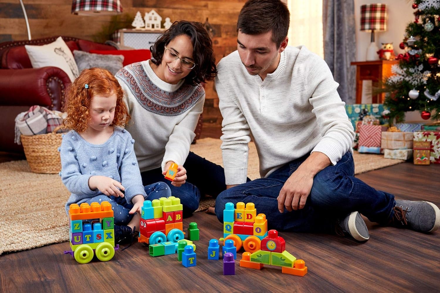 mega bloks building basics abc learning train