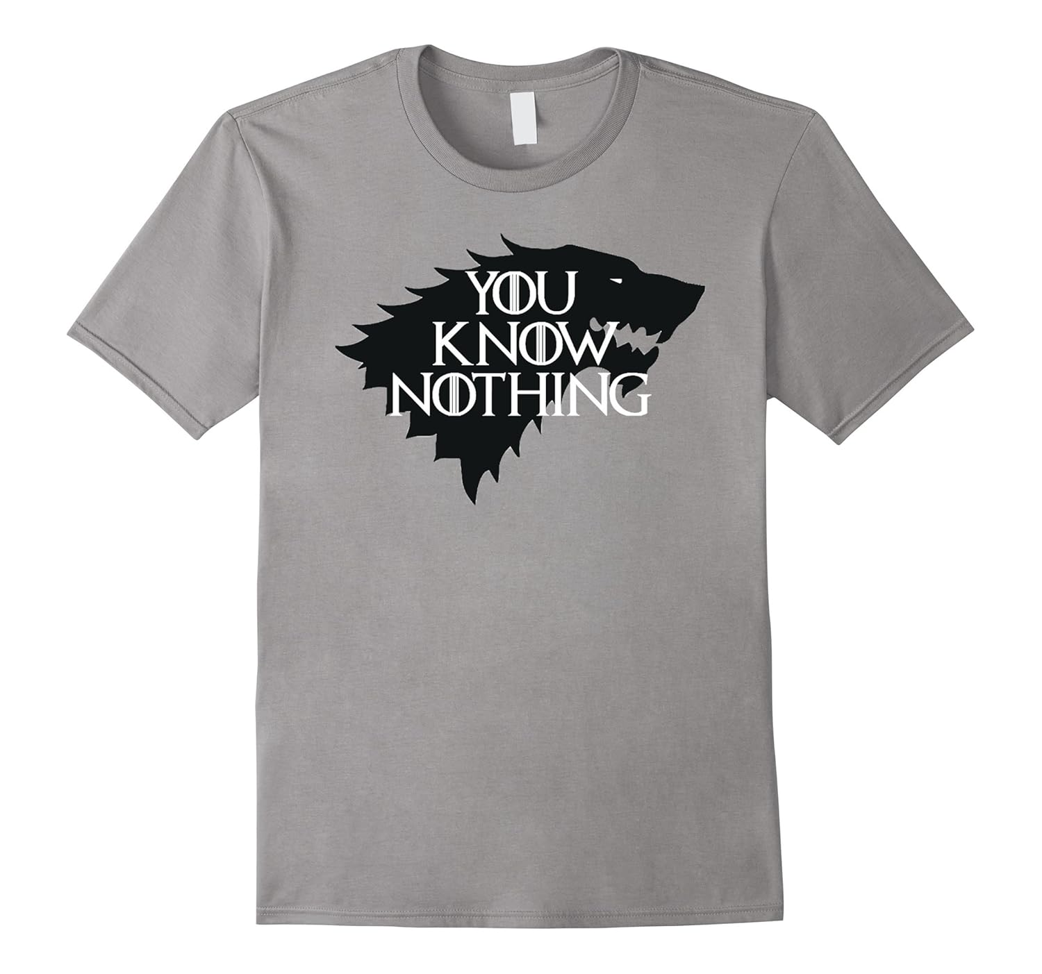 You Know Nothing T Shirt-Rose