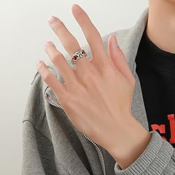 Yumikoo Demon Eye Owl Ring Retro Open Ring
