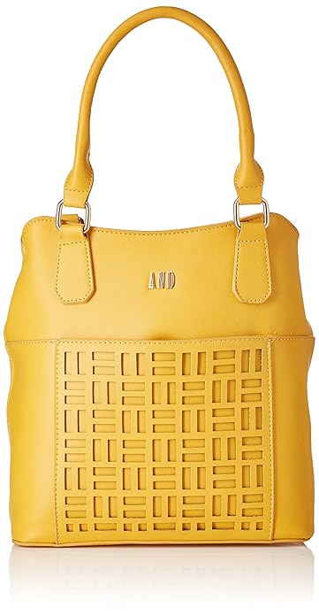 AND Fashion Plus Womens Satchel (Ochre Yellow)