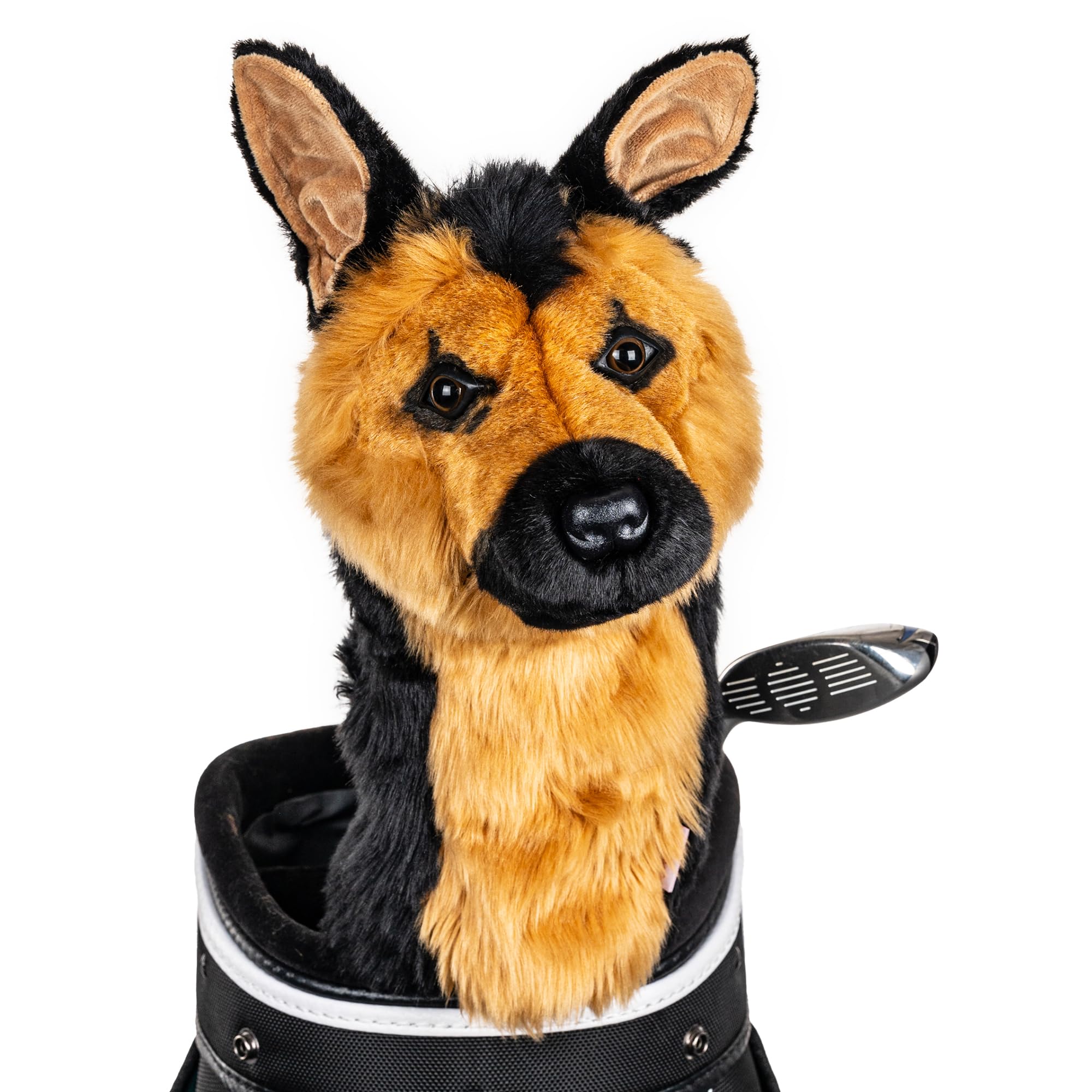 Daphne's Unisex Adult German Shepherd Novely Headcover - Brown, NA