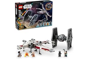 LEGO Star Wars TIE Fighter & X-Wing Mash-Up Building Set - Star Wars Toys for Boys & Girls, Ages 9+ - Imaginative, Creative Play - Use for Display or Pretend Play - Gift for Fan's Birthday - 75393