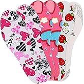3 Pairs Shoe Insoles for Kids, Memory Sponge Shoe Inserts Trim to Fit Inserts, Replacement Multi-Colored Cushioning Insoles for Children and Toddler Spring Summer