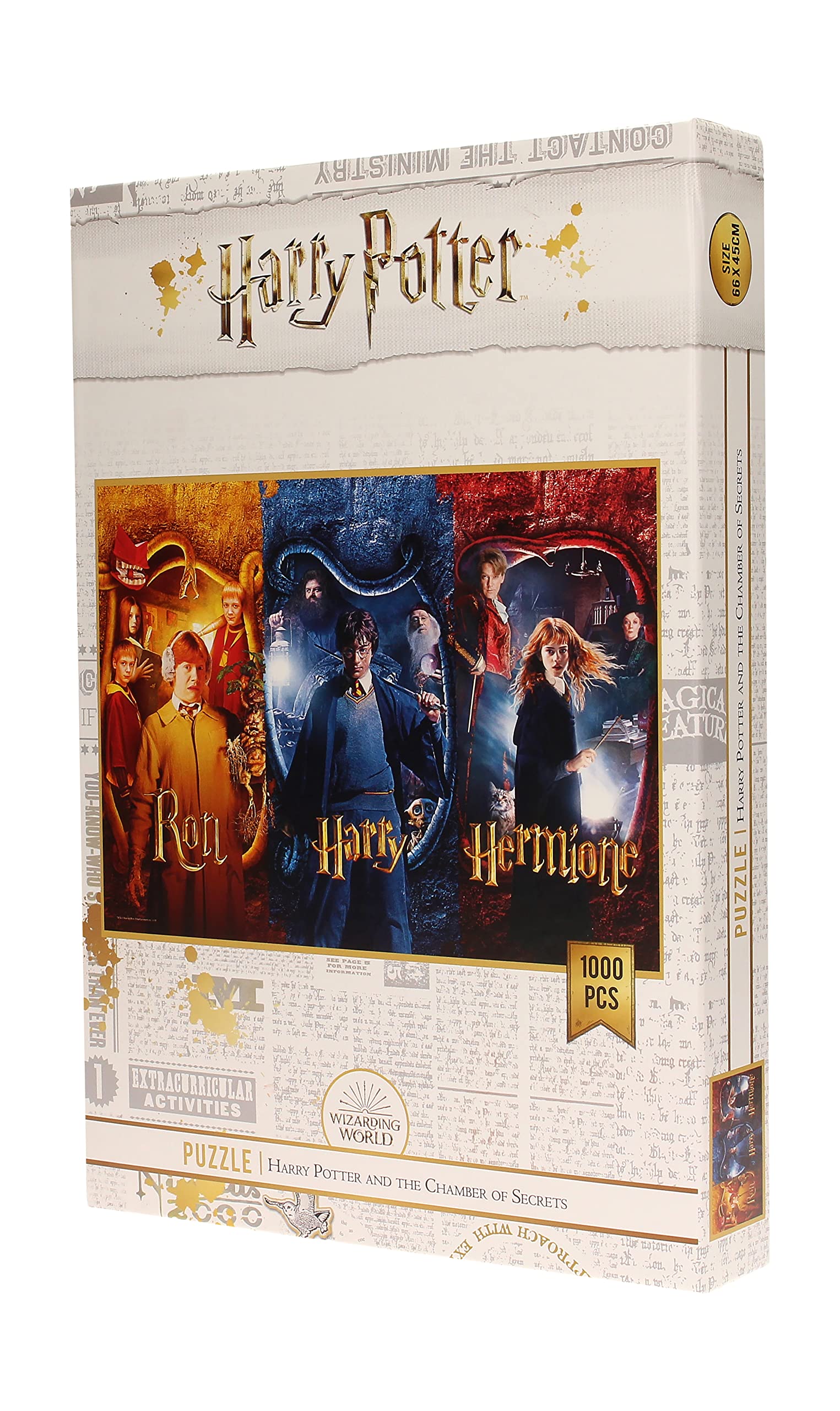 Harry Potter SDTWRN23239 Puzzle Harry, Ron and Hermione Names Official Merchandising Toy
