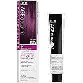 AGE beautiful Permanent Hair Color Dye Liqui Creme | 100% Gray Coverage | Anti-Aging Haircolor | Biotin for Thicker, Fuller Hair | Professional Salon Coloring