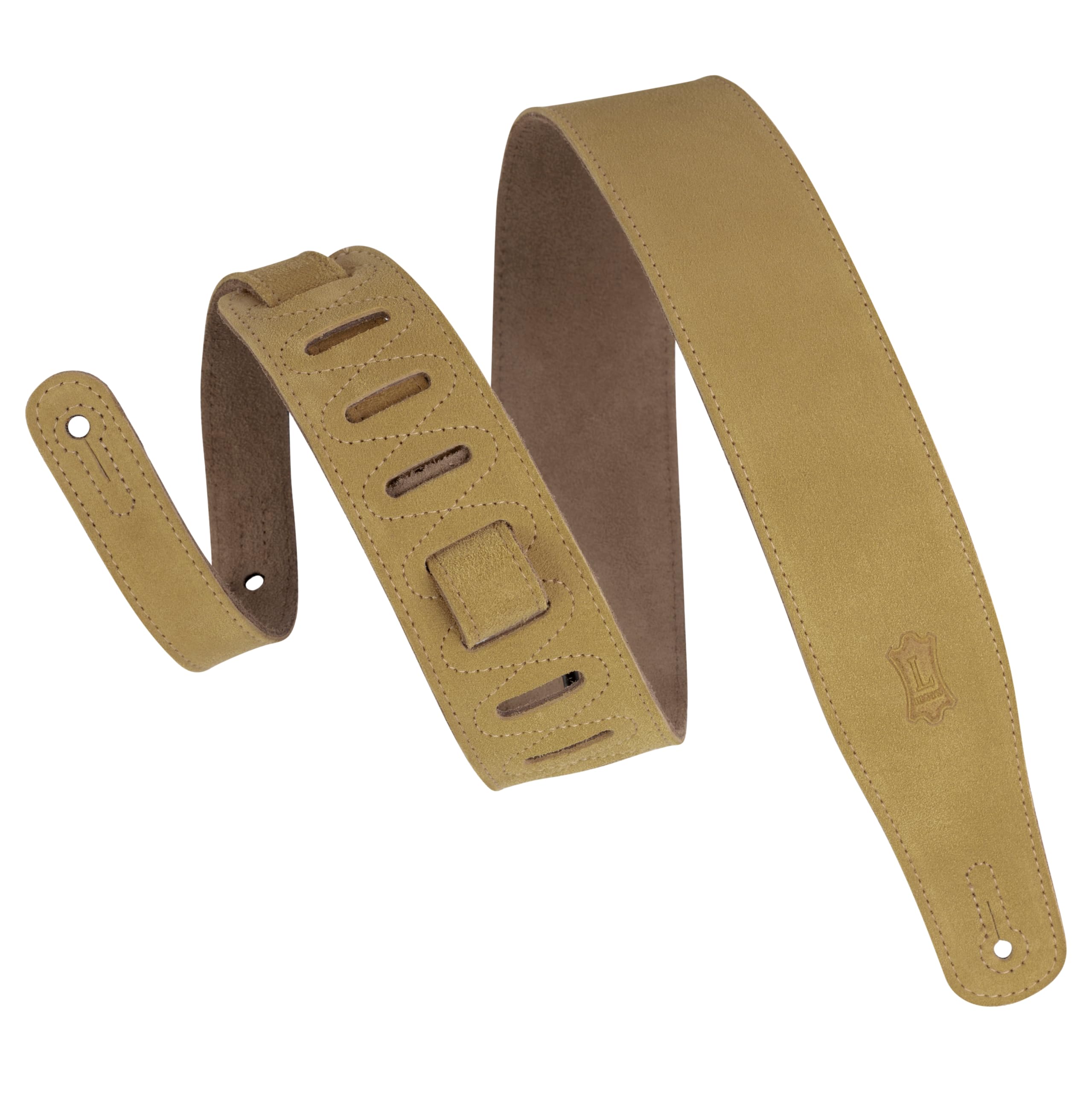 Levy's 2.5-inch Suede Leather Strap Tan,One Size,MS26TAN