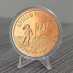 Apollo 11 Commemorative 1 oz .999 Pure Copper Round