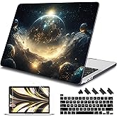 Tuiklol Case for 2022 MacBook Pro 13 Inch M2 Clip, 2021 2020 Release M1 A2338 A2289 A2251, Hard Shell Case for MacBook Pro 13.3" with Touch Bar Fits Touch ID and Retina Display, Birth of Galaxy