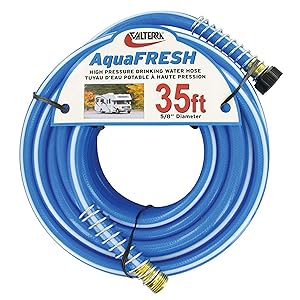 Valterra Blue Standard W01-9420 Drinking Water Hose 5/8" X 35'