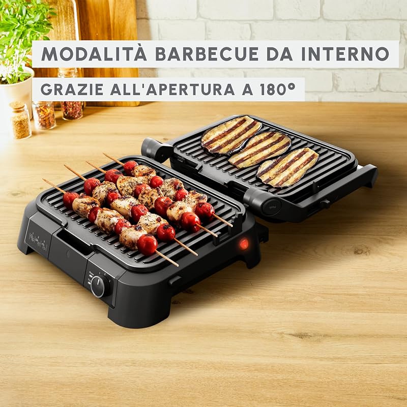 SuperGrill 3 in 1, Griglia, Barbecue e Forno, GI510D