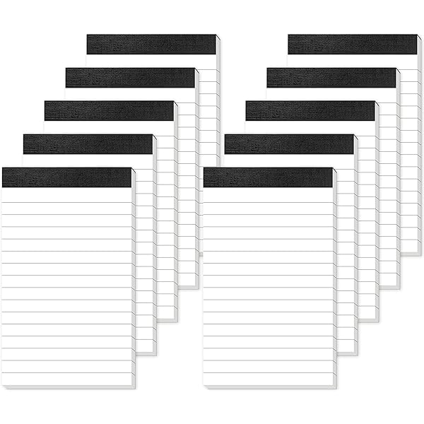 StudentH - Cuaderno Impermeable, 4 X 6 Pulgadas, Bloc De Notas En Espiral Superior Para Todo Tipo De Clima 50 Hojas Cubierta Negra Cuaderno De