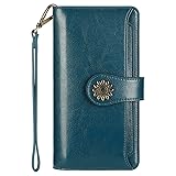 Lavemi Womens Genuine Leather Large Capacity RFID
