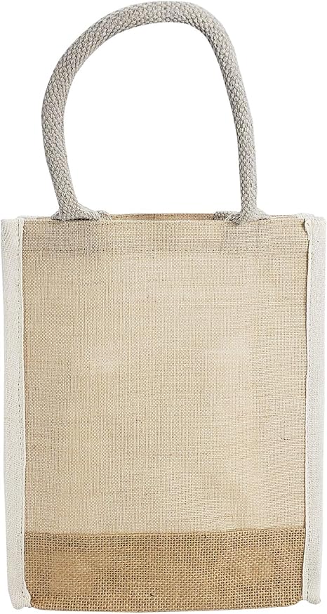 Small hessian tote bags Clearance