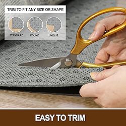 LINLA Dual Surface Felt+Rubber Non-Slip Rug