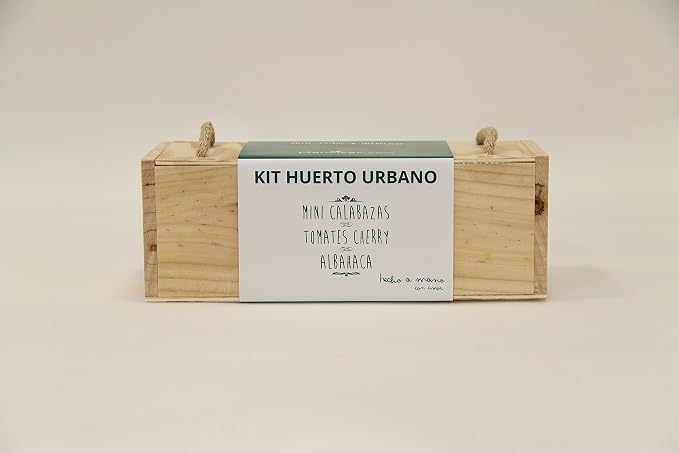 Kit de Huerto Urbano: Minicalabazas, Tomates Cherry y Albahaca ...