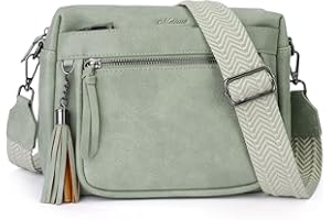 YOVIEE Crossbody Bags for Women Trendy Leather Crossbody Purse Shoulder Handbags Butterfly Design