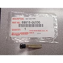 イプ　コーティング済 Amazon.com: OEM 正版TOYOTA 替換緊急鑰匙毯（UN-CUT） 69515
