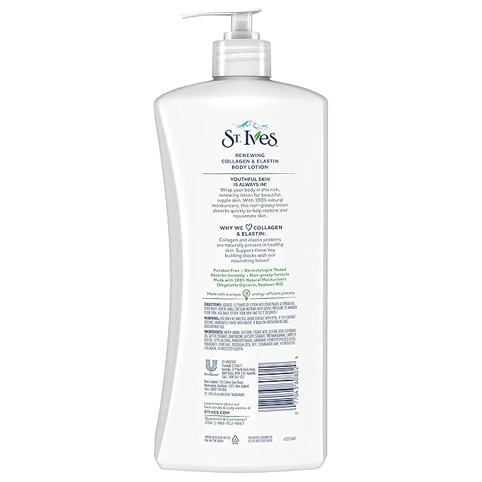 st ives unscented lotion
