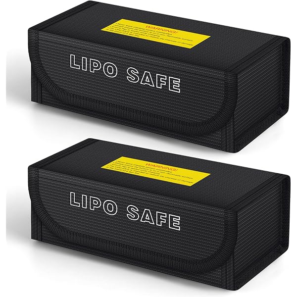 Lipo Battery Guard Safe Bag - Fireproof Charging & Storage Pouch For RC Batteries (7.1x9.1 Inch) - View #6