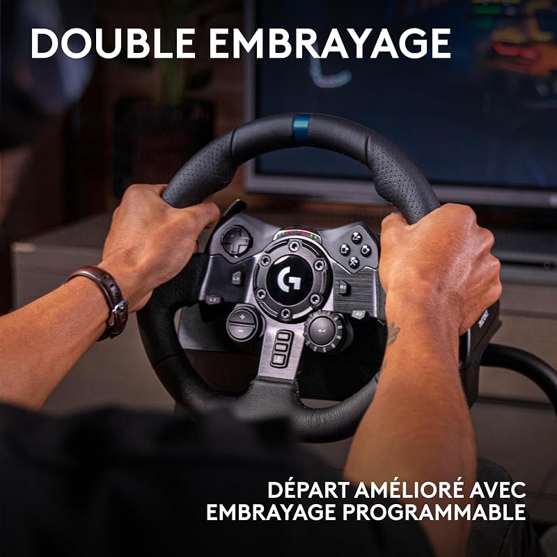 G923 volant de course et pédales pour Playstation & PC
