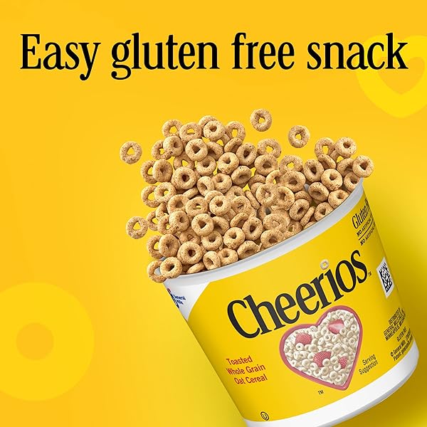 BIG G CEREAL ORIGINAL CHEERIOS GLUTEN FREE CEREAL, 4PK CUP 5.2OZ