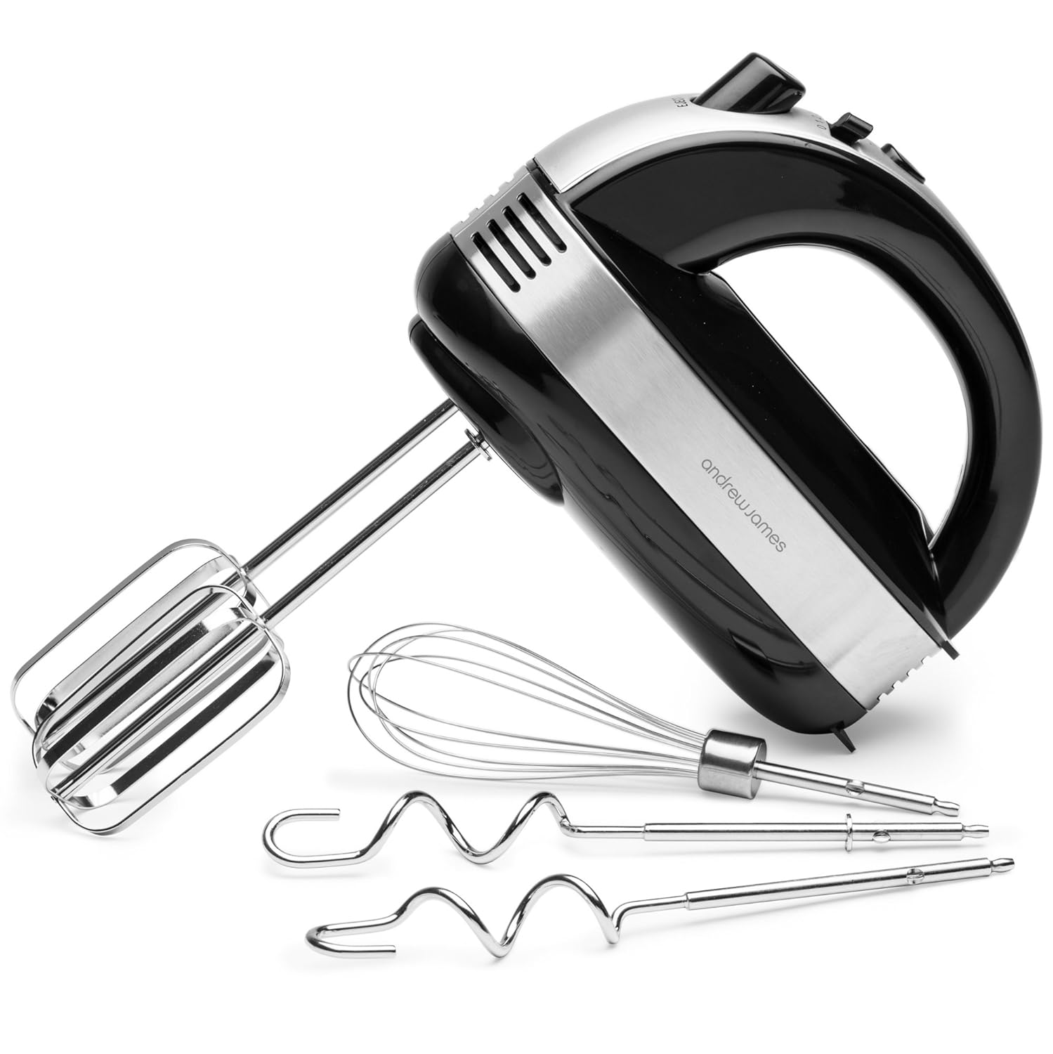 Andrew James Hand Mixer Handheld Food & Cake Mixer with Extra Long