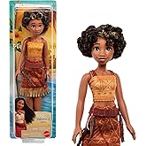 Mattel Disney Moana 2 Loto Fashion Doll with 2 Accessories, Removable Outfit with Belt & Axe, Inspired by The Movie