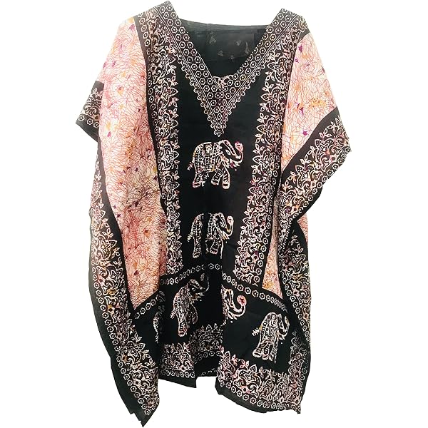Riviera Sun African Print Dashiki Caftan For Women (Cream Dashiki, 2X-794259