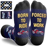 Zmart Funny Motorcycle Gifts for Men - Bicycle Racing Car Socks