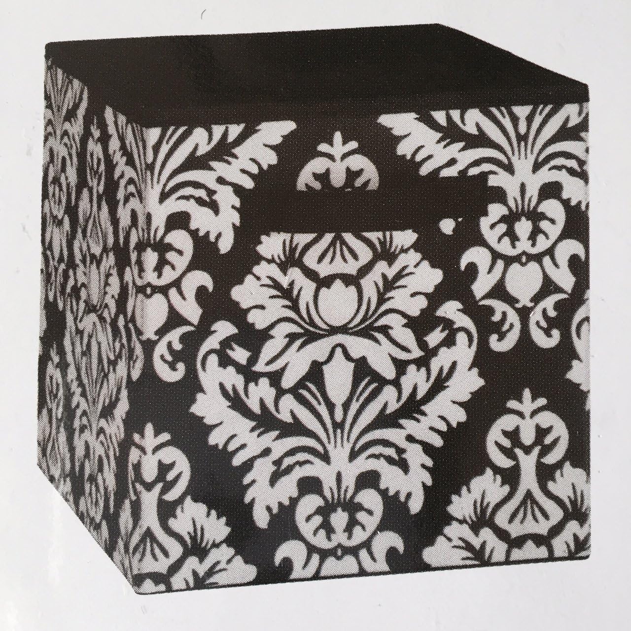 Amazon Com System Build Cube Storage Fabric Drawer Damask Pattern