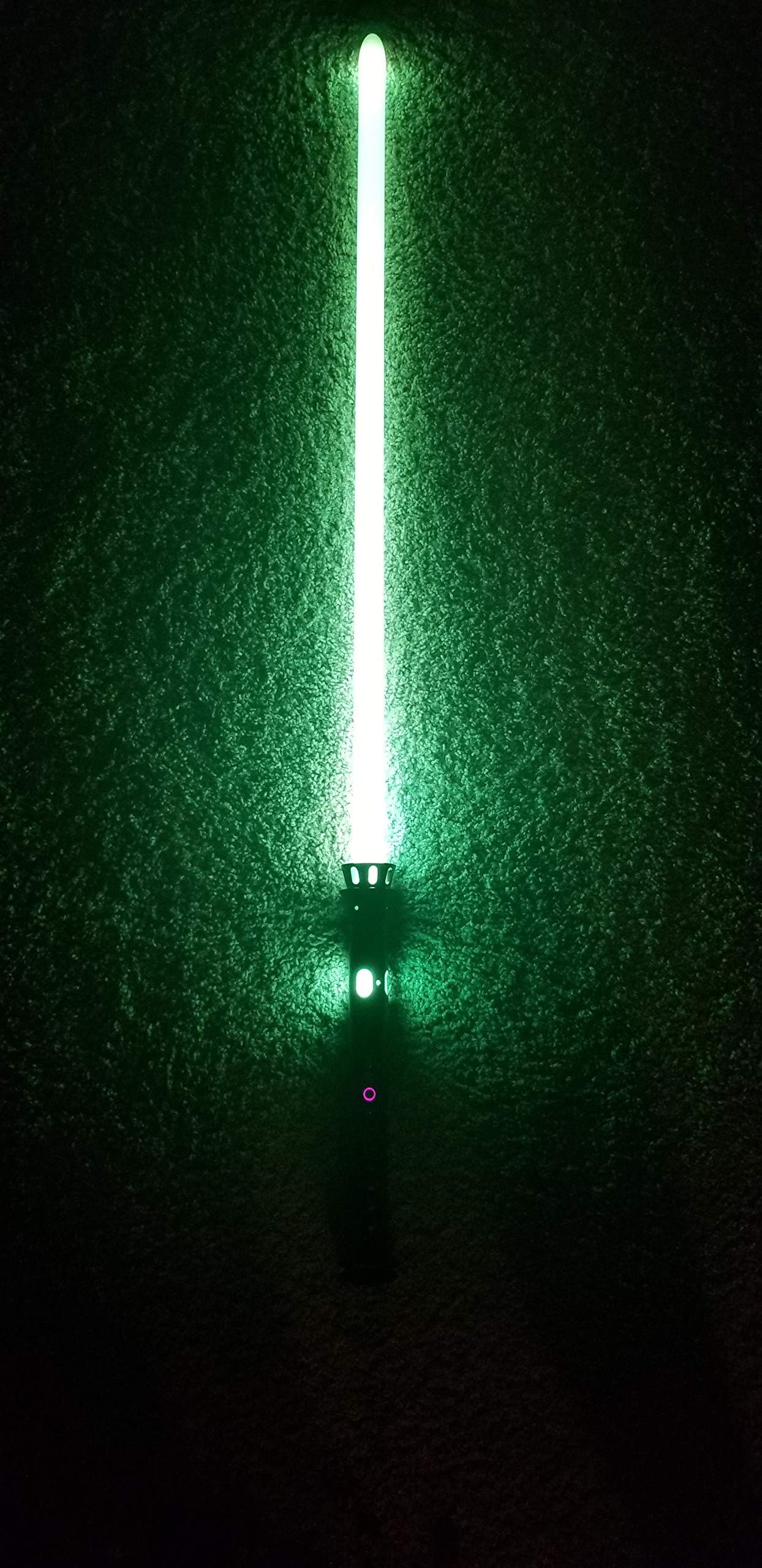 Color Changing Lightsaber with Sound – Extremely Durable, Attractive Hilt, Aluminum Hilt, Rounded Shaped Emitter, RGB, Star Wars