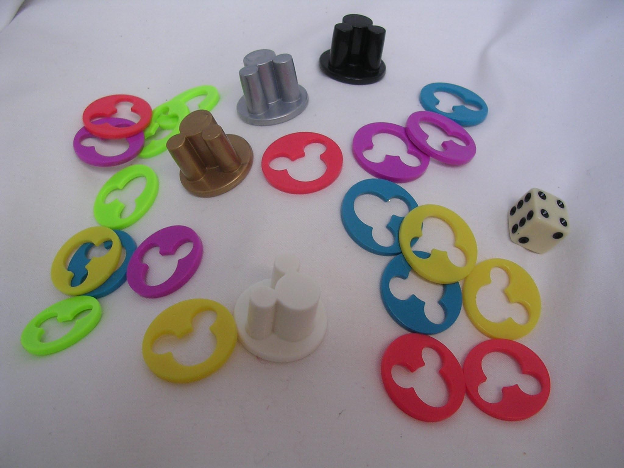 The Wonderful World of Disney Trivial Pursuit Game ; Replacement Pieces