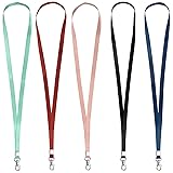 Arae Neck Lanyards for ID Badge Holder Durable Flat