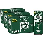Maison Perrier Sparkling Water, 11.15 Oz, 24 Pack | Unflavored sparkling water; 24 x 11.15 fl oz cans (3 x 8)