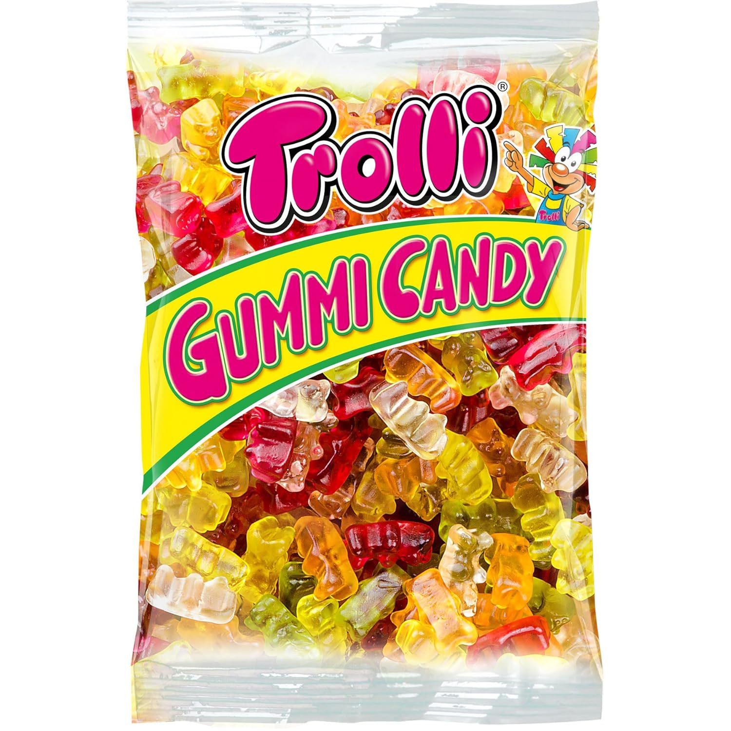 Trolli Gummi Bears Gummi Candy (1000g) Bag Amazon.co.uk Grocery