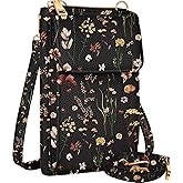 Miss Adola Cute Small Crossbody Purse Cell Phone Bags for Women - Leather Cellphone Wallet Purse with Shoulder Strap
