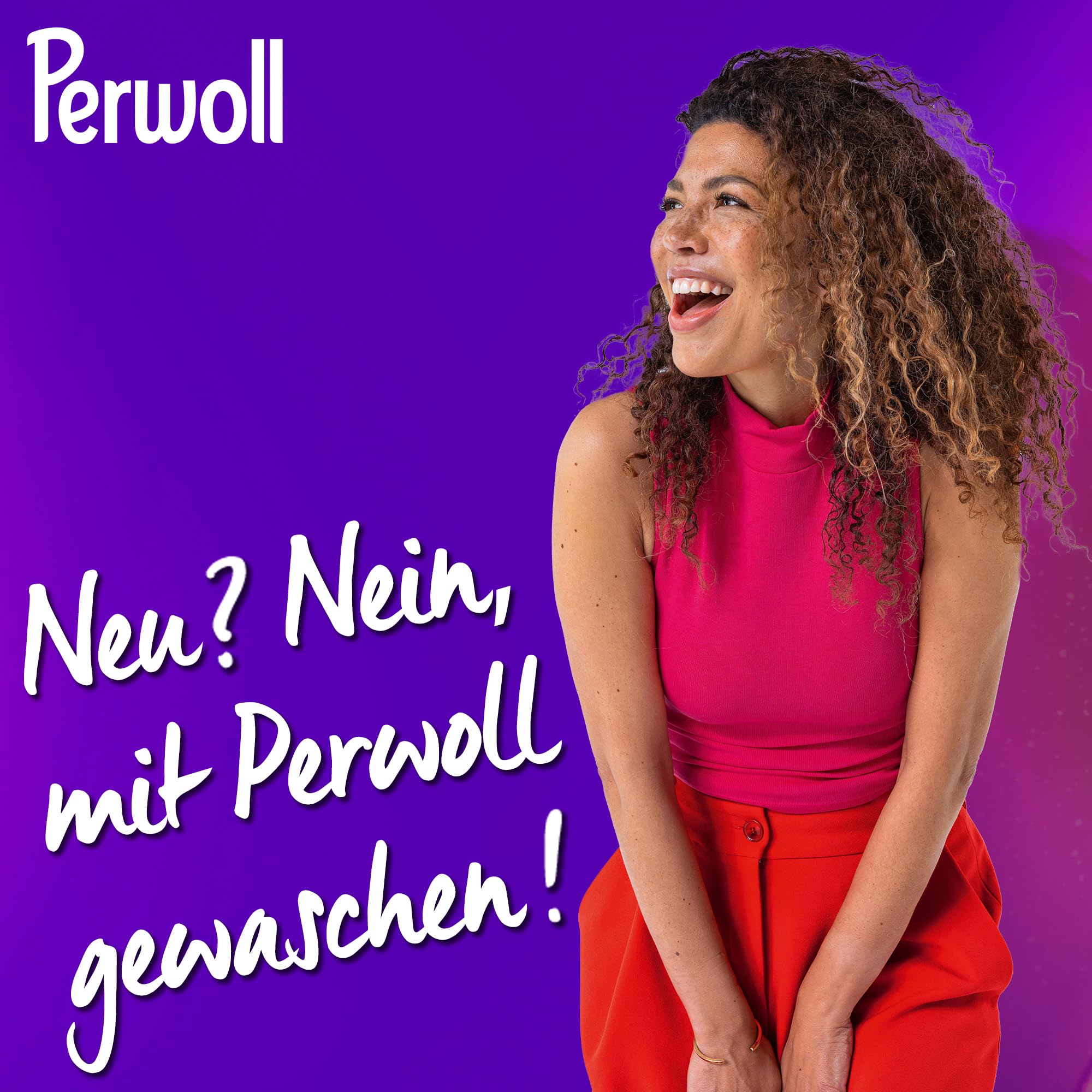 Perwoll Renew Color Waschmittel (27 Waschladungen), Feinwaschmittel reinigt schonend und erneuert Farben und Fasern, für alle farbigen Textilien, Waschmittel mit Triple Renew Technologie, 1 Stück 10