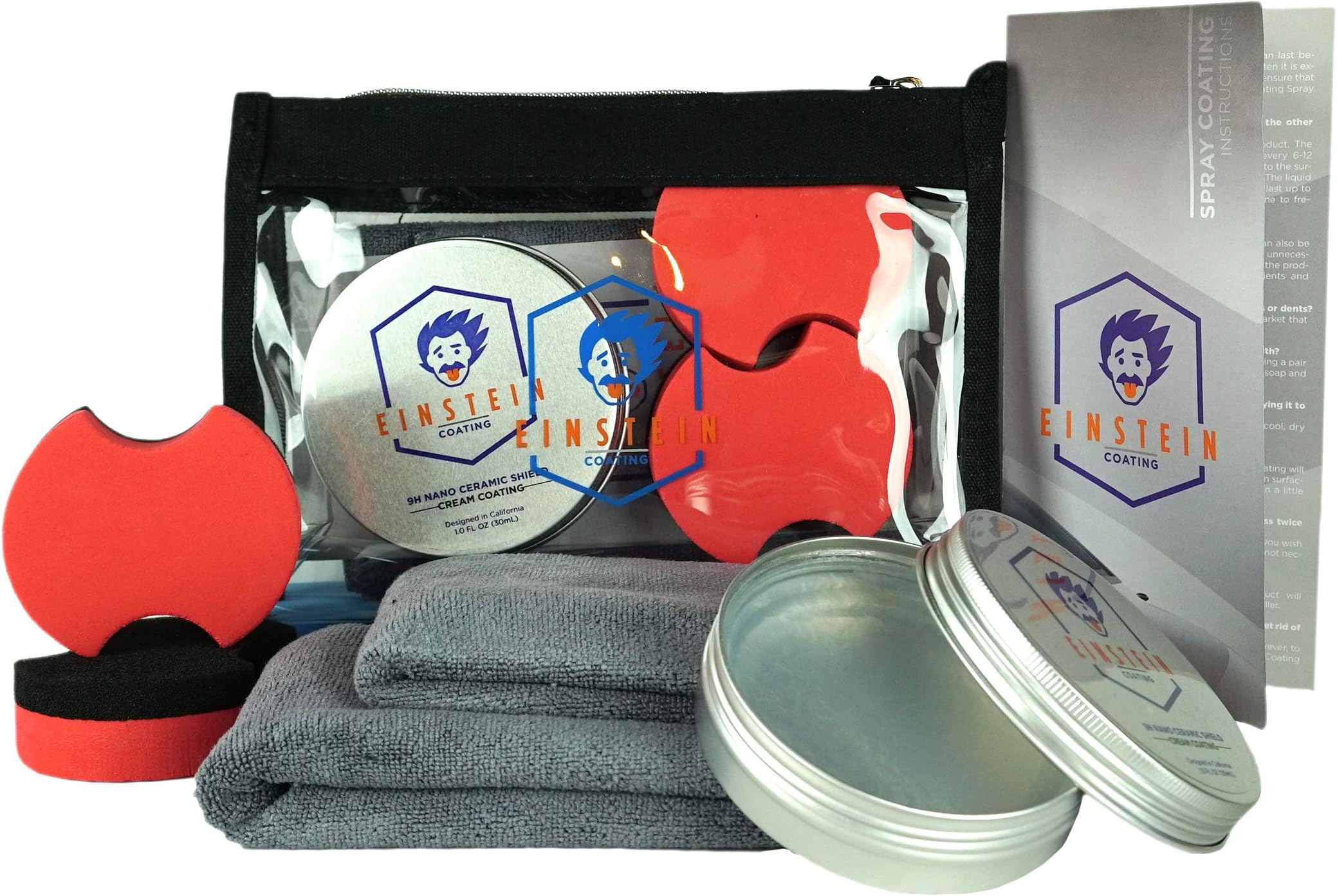 Einstein Coating SiO2 Detail Wax 9H Nano Ceramic Car Cream Wax