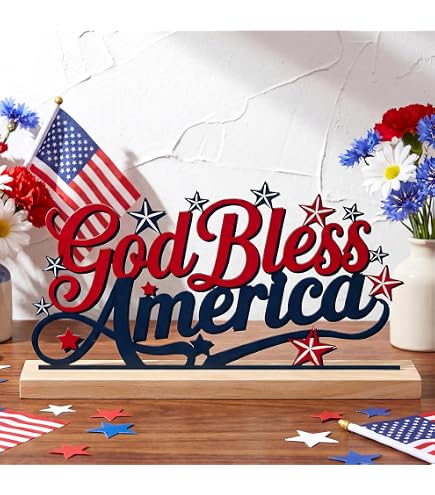 Amazon.com: God Bless America Gift Sign - 15
