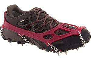 Kahtoola MICROspikes Footwear Traction for Winter Trail Hiking & Ice Mountaineering