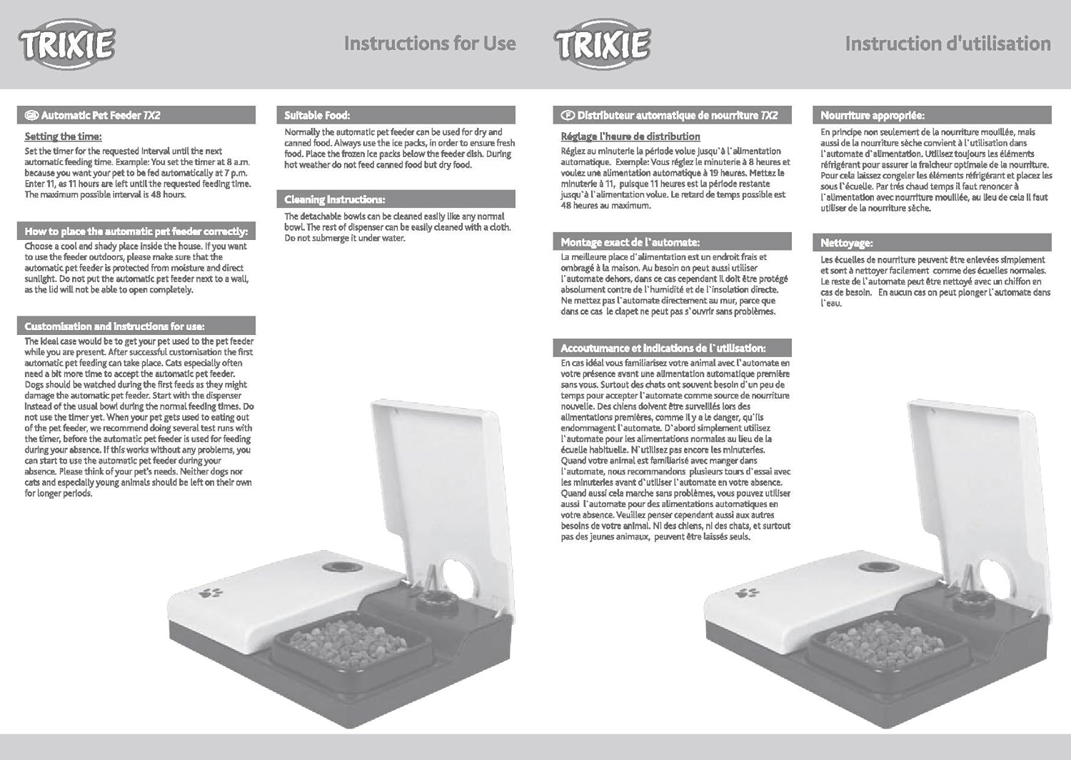 Trixie Automatic Food Dispenser 2025