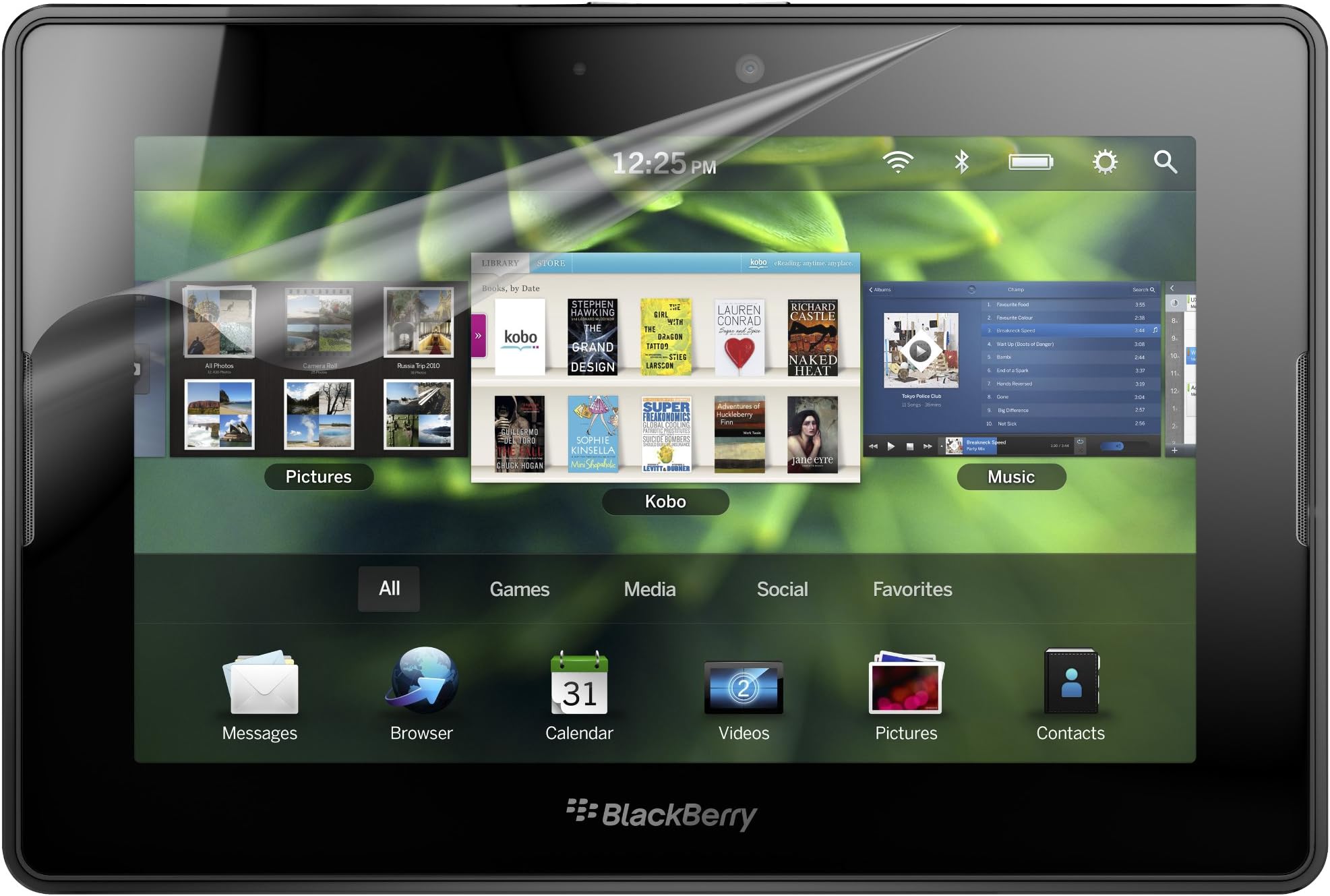 Wrapsol Screen Protector for BlackBerry Playbook - Clear