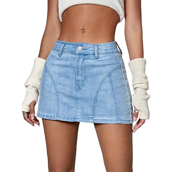 madisonblue5POCKET DENIM MINI SKIRT（WHT) 5POCKET DENIM MINI SKIRT（WHT) | SKIRT | MADISONBLUE
