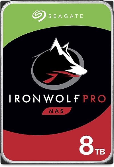 Seagate IronWolf Pro ST8000NE001 8TB 3.5 inch SATA 6Gb/s 7200rpm 256MB