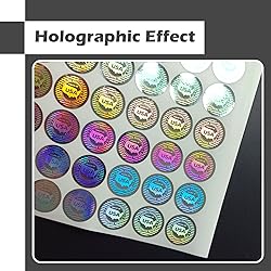 320pcs Hologram Tamer Proof Stickers Genuine high